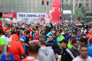 Beogradski maraton,trčanje,maraton,Srbija, sportska manifestacija,sport,trkači,trkačice