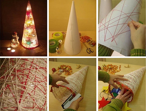 DIY ideje, Nova godina, crafts, novogodisnje dekoracije, kockice zivota, kockice života