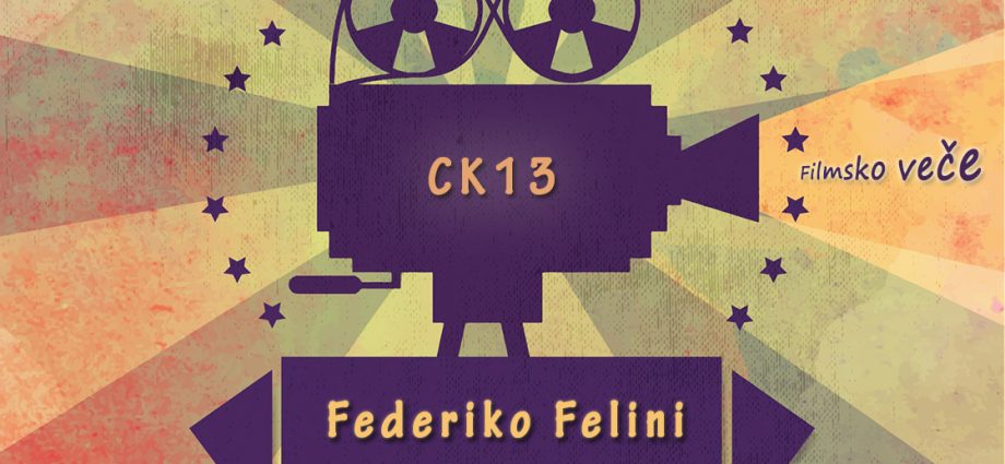 Federiko Felini, filmsko veče, film, kockice zivota, kockice života